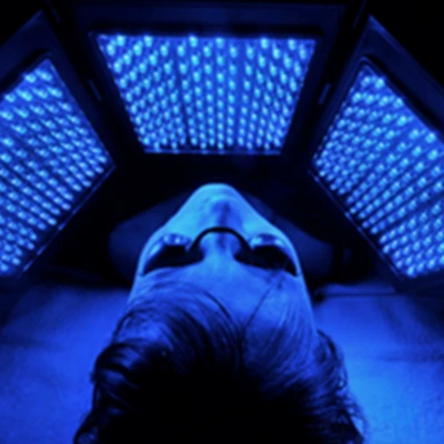 blue light led therapy