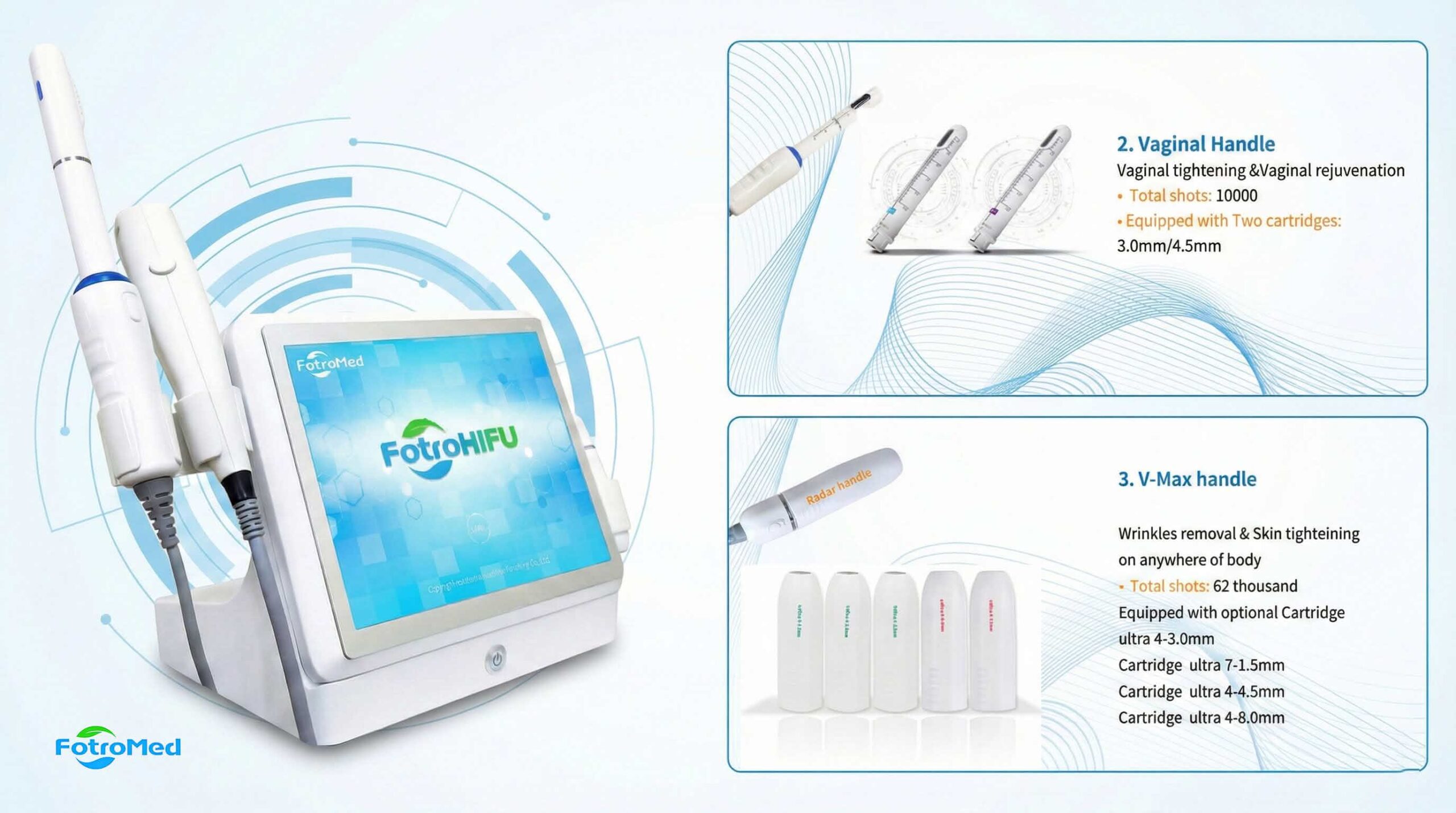 FOTROHIFU FEMI 2D hifu machine introduction FOTROHIFU FEMI 2D hifu machine introduction