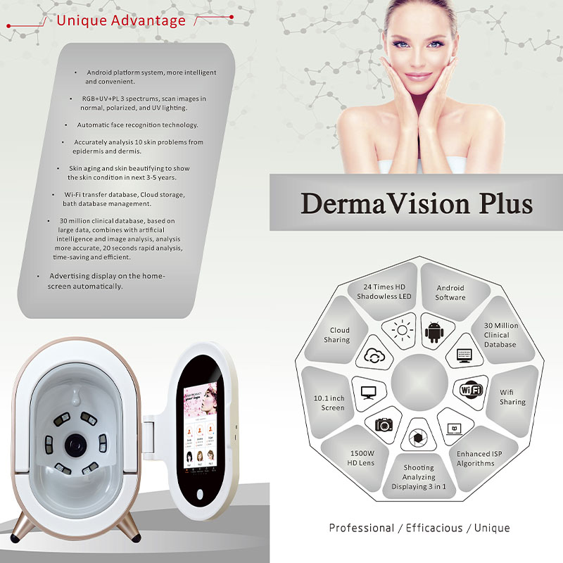Fotromed magic mirror skin analyzer introduction