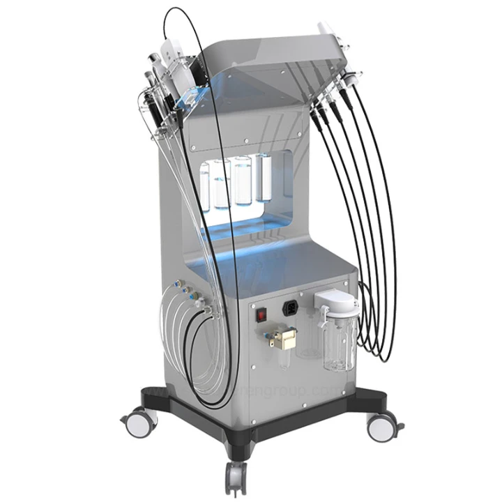 fotromed hydro oxygen facial machine for professional side back