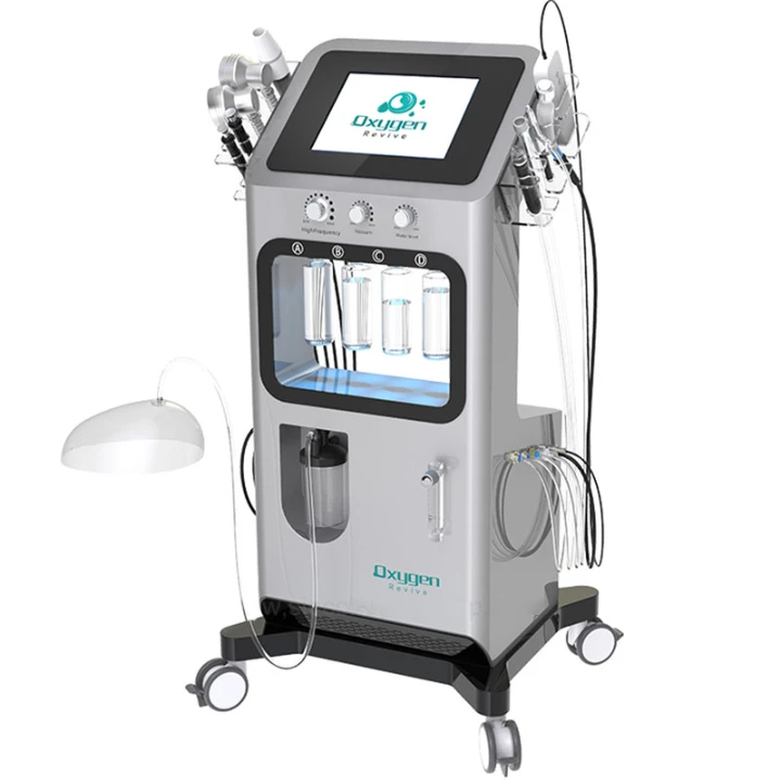 fotromed hydro oxygen facial machine for professional side front