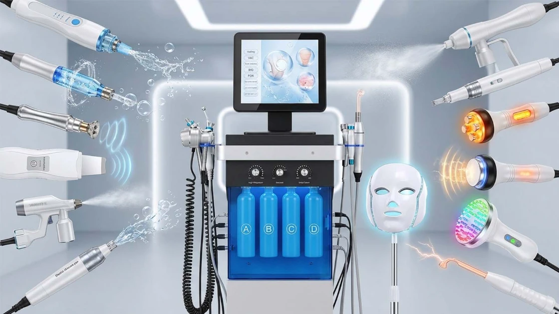 15 en 1 Sistema de máquina de hidrodermoabrasión