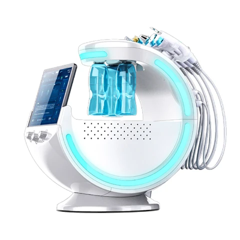 7-in-1 Smart Ice Blue Hydra Facial Machine Side