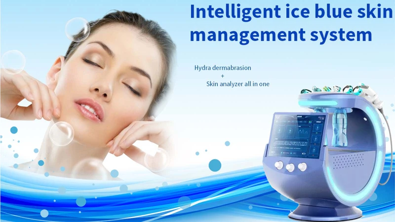 China OEM Smart Ice Blue Hydra Facial Machine
