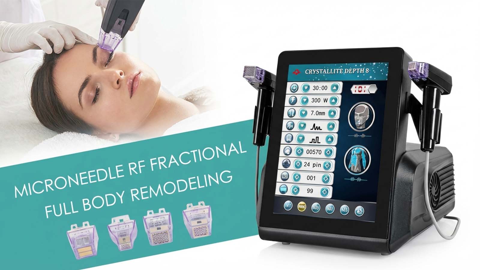 Портативный прибор Fotromed Crystallite Depth 8 Машина для продажи