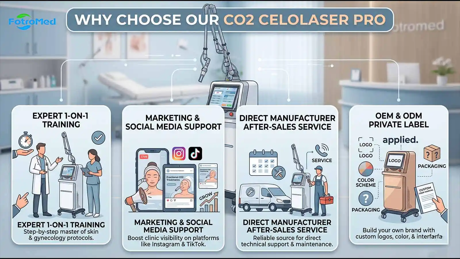 Why Choose Our CO2 Fractional Laser