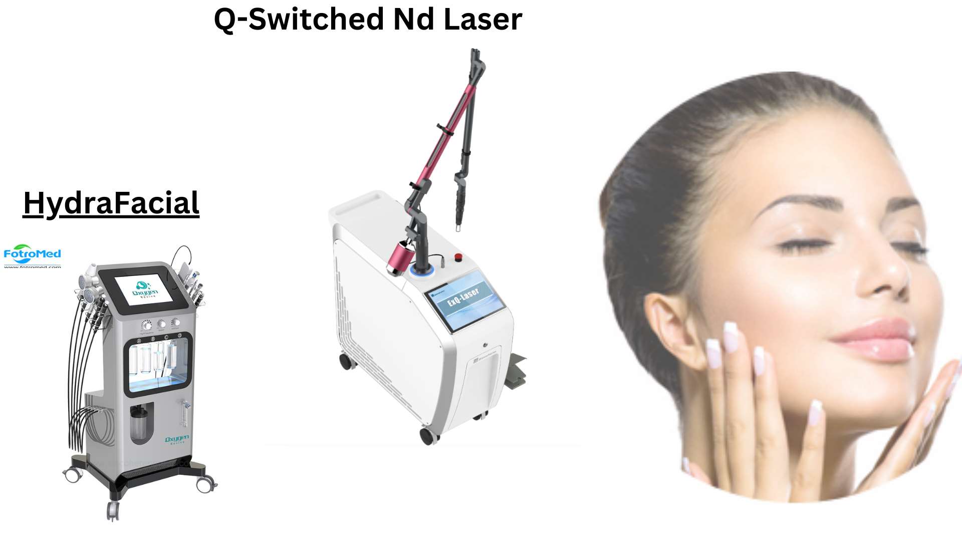 HydraFacial Machine et. Laser Nd commuté Q