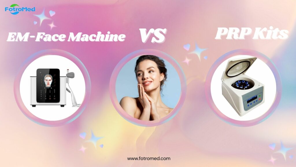 EM Face Machine vs PRP Kits