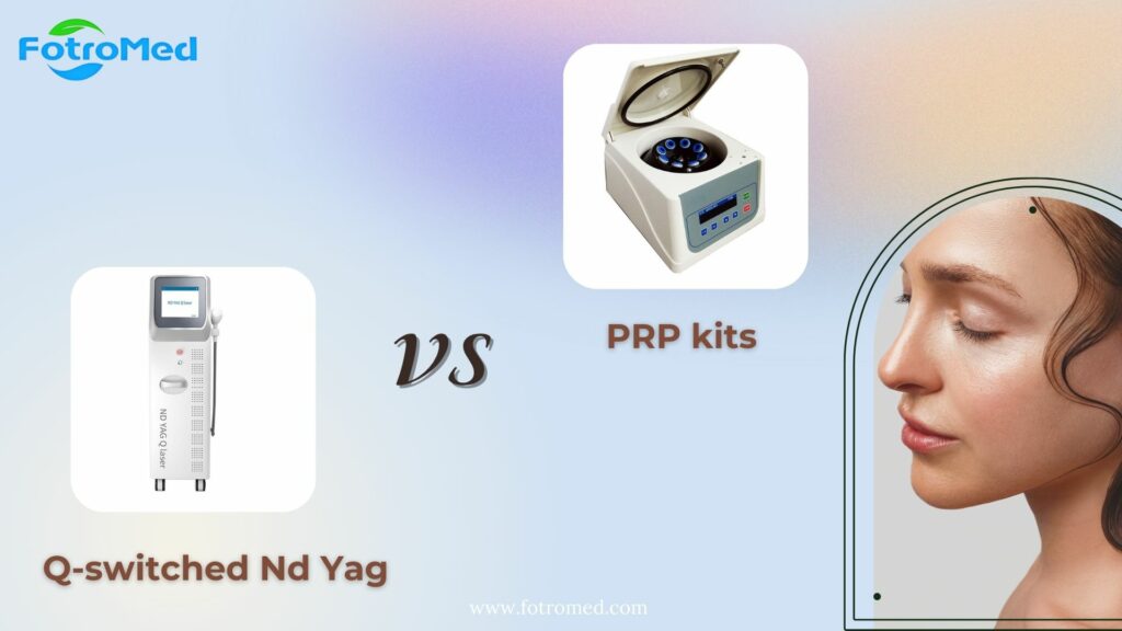 Q switched Nd Yag vs PRP kits