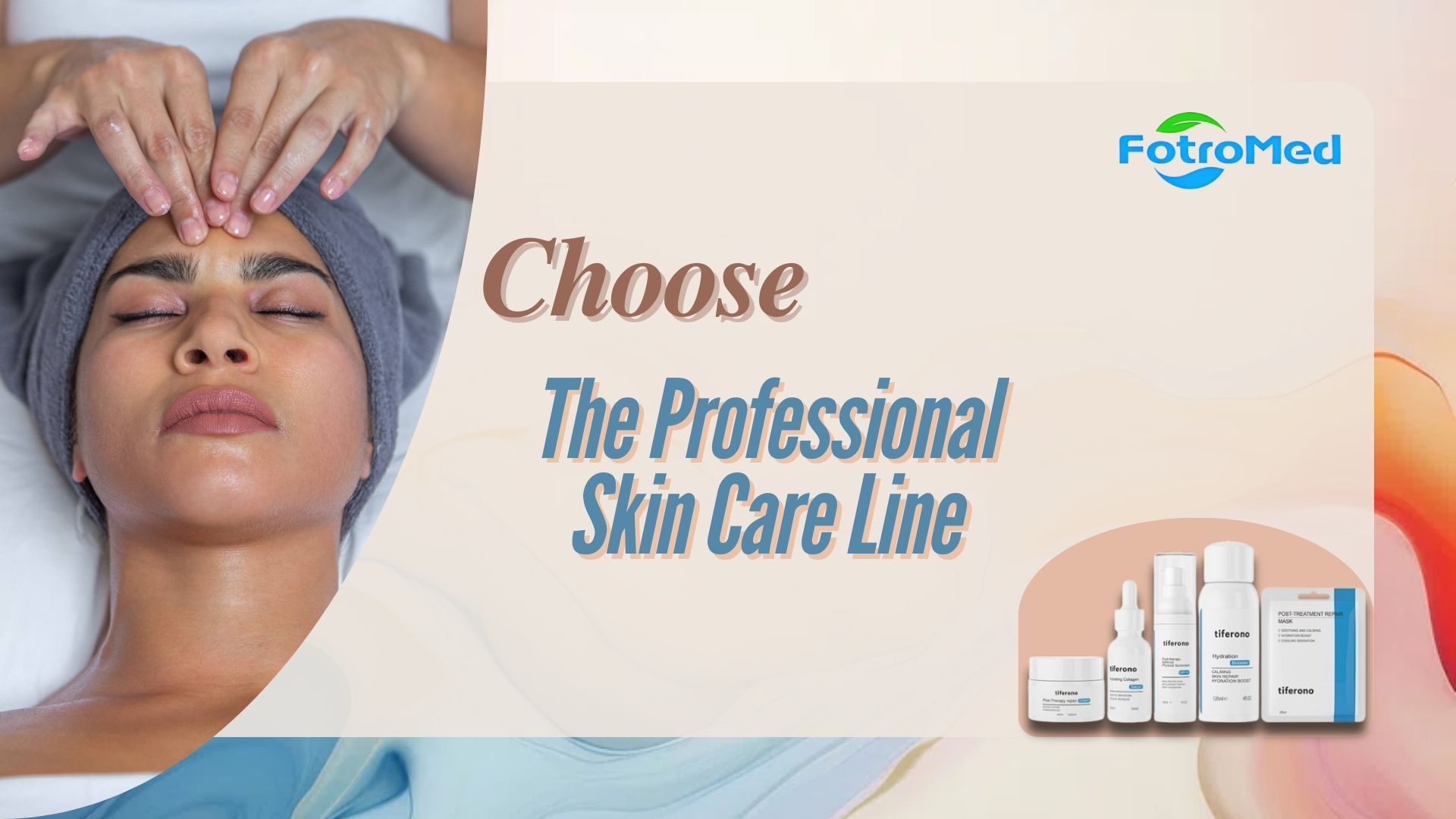 choose the professional skin care line