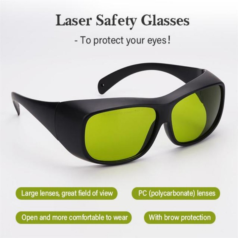 diode laser with 755 808 and 1064nm laser safety glasses features