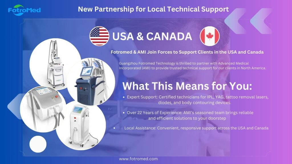 Guangzhou Fotromed Technology Partners with Advanced Medical Incorporated (AMI) for Local Technical Support in the USA and Canada