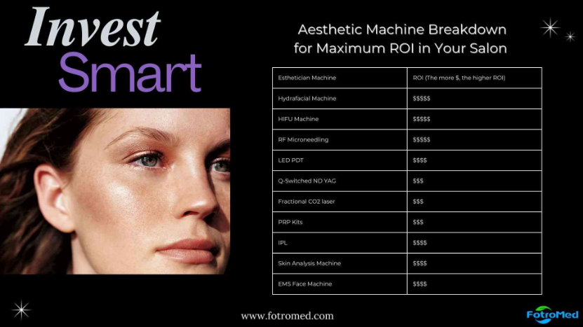 Invest Smart: Aesthetic Machine Breakdown for Maximum ROI in Your Salon