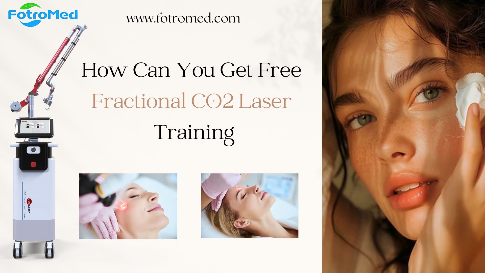 How Can You Get Free Fractional CO2 Laser Training - Fotromed