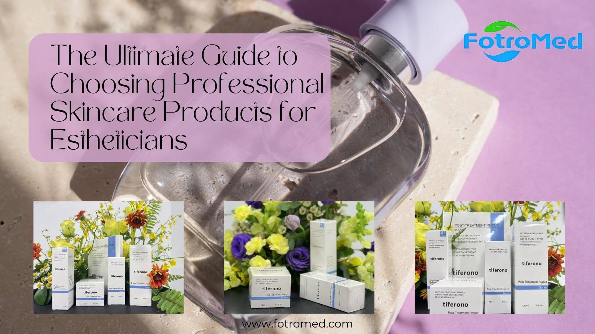 O Guia Ultimate para escolher produtos profissionais de cuidados com os esteticistas