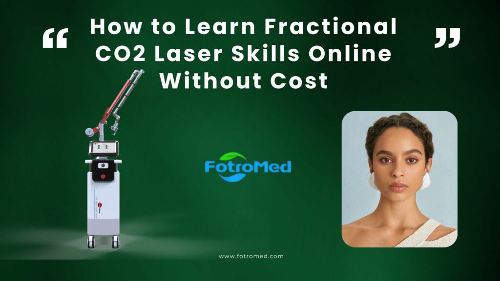 How to Learn Fractional CO2 Laser Skills Online Without Cost