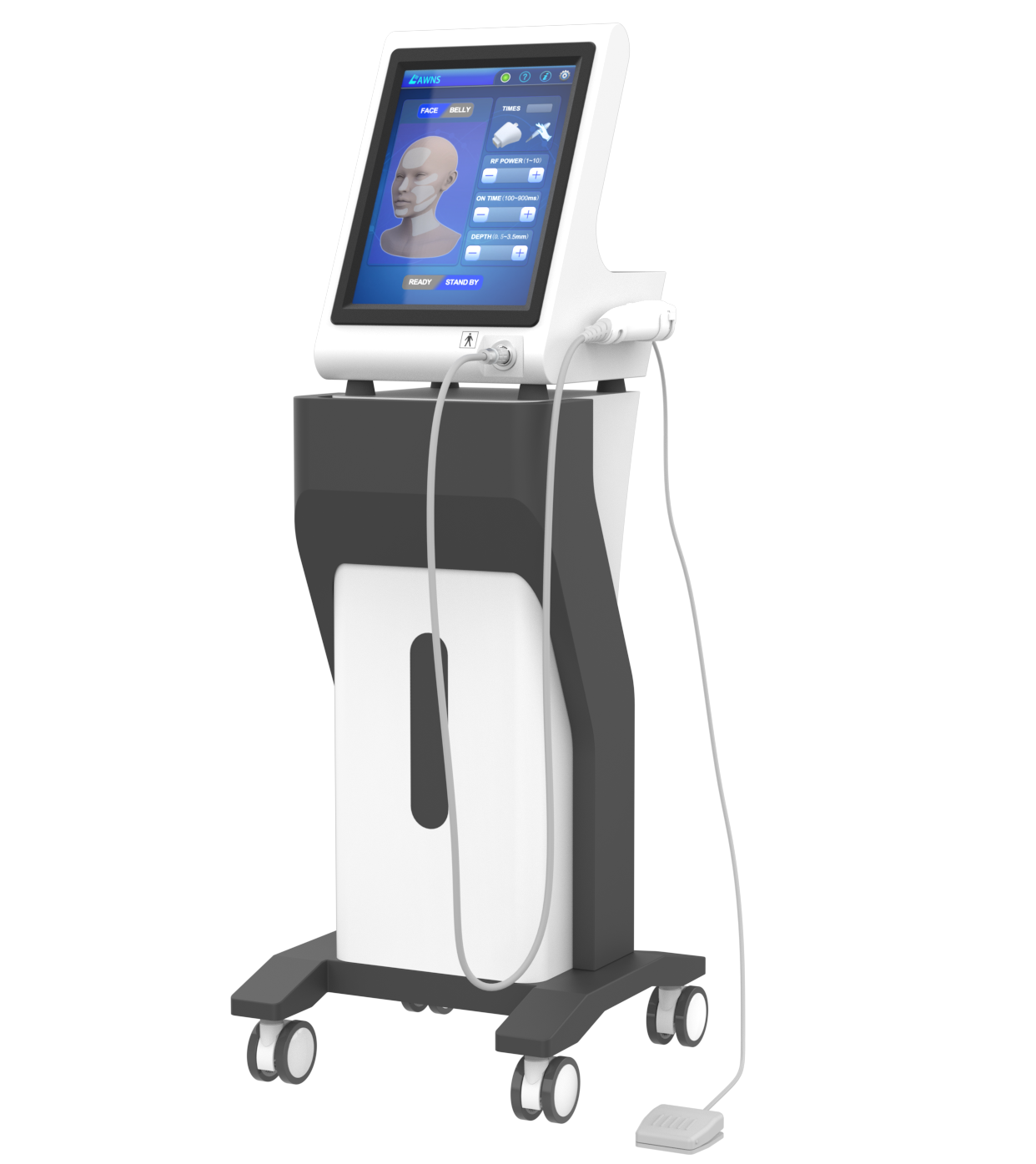 FotroMed AWNS FDA-approved RF microneedling machine side