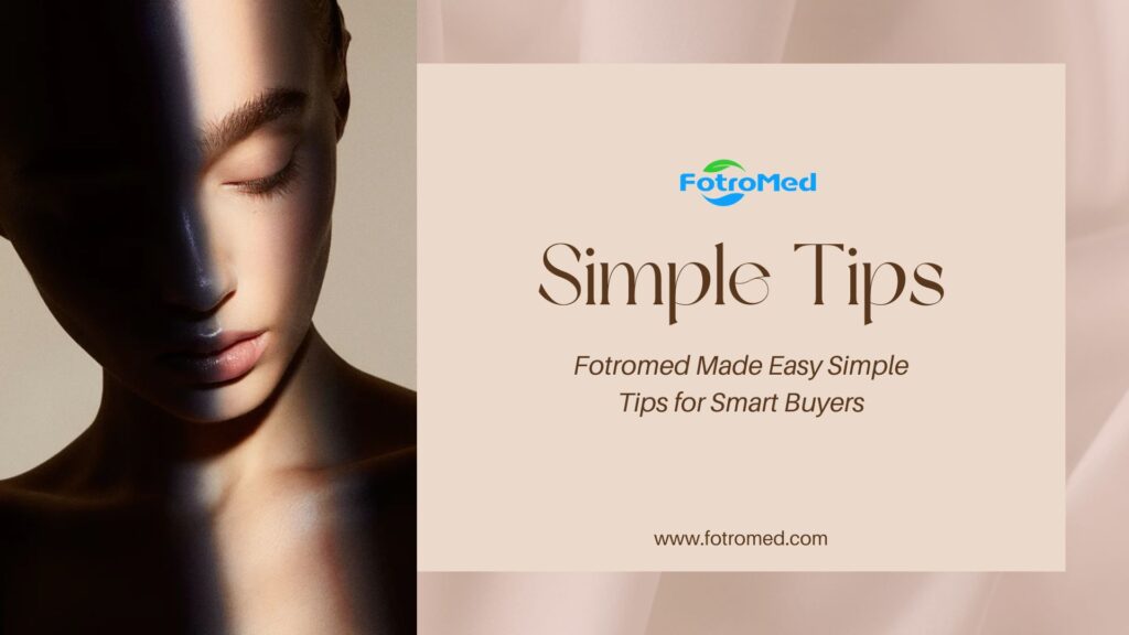 Fotromed Made Easy Semplici consigli per acquirenti intelligenti