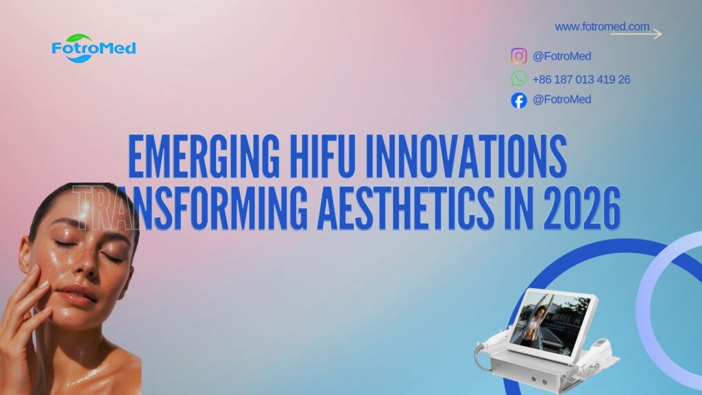 Innovations HIFU émergentes transformant l’esthétique dans 2026