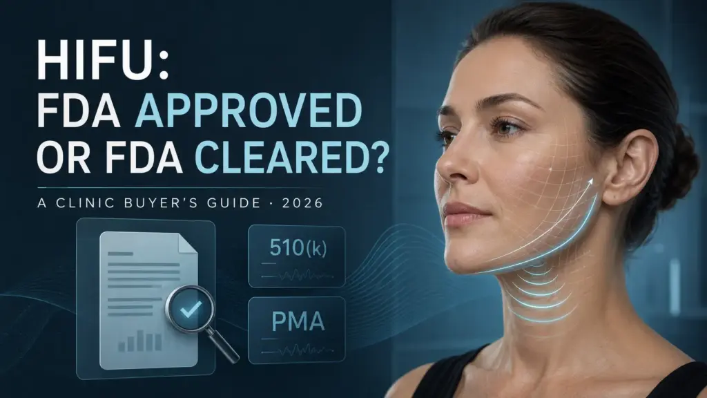hifu-fda-approved-vs-cleared-clinic-buyers-guide-2026