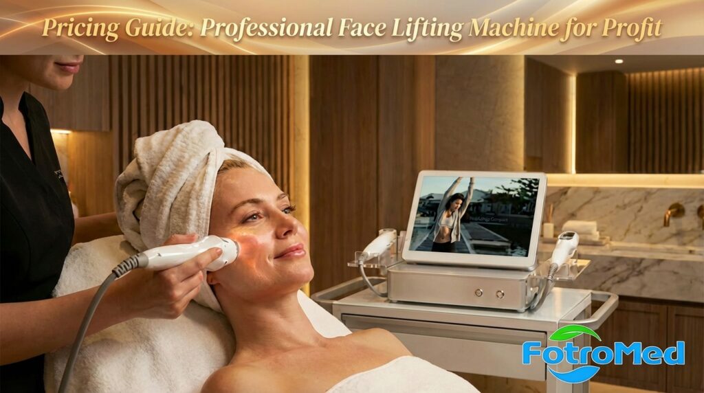 가격 가이드 이익을 위한 전문 얼굴 리프팅 기계