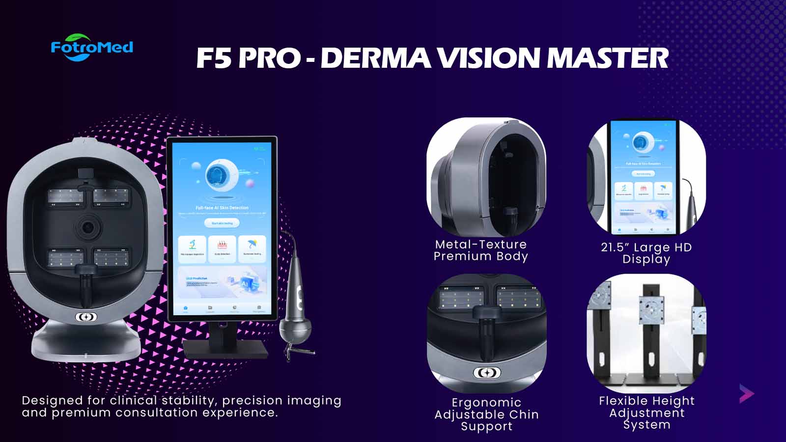 Pilih Mesin Analisis Kulit 3D X5 Pro untuk Klinik Estetika