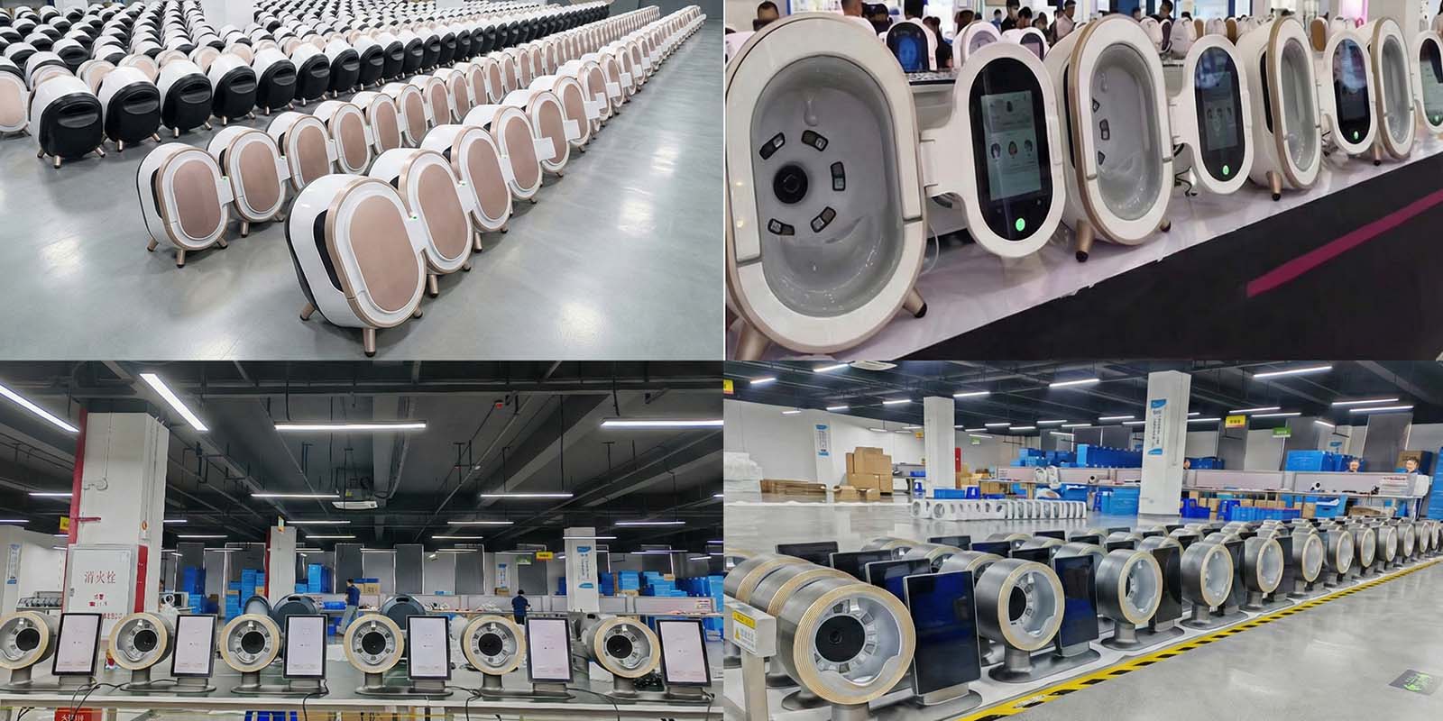 Factory production line and mass inventory of professional skin analysis machines Factory production line and mass inventory of professional skin analysis machines