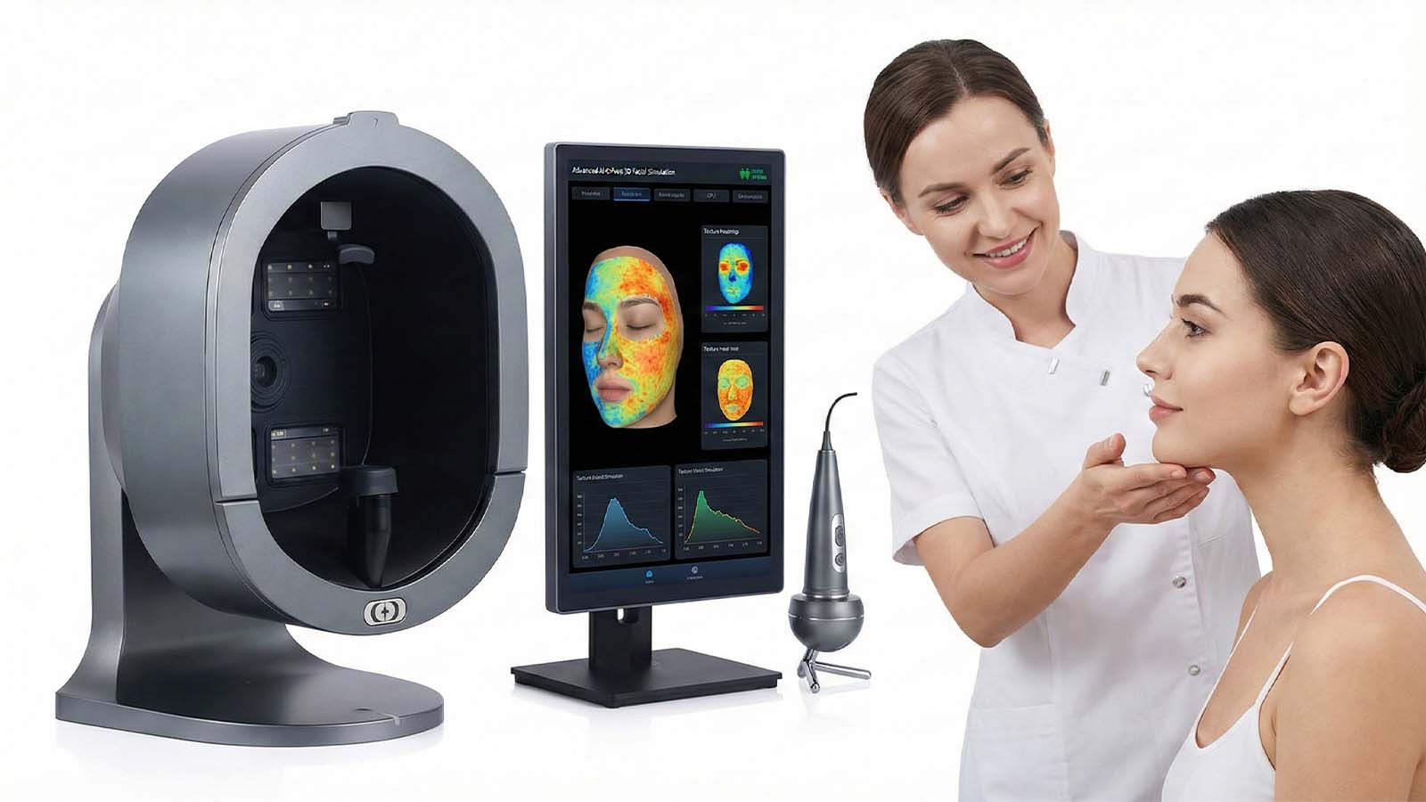 Fotromed - Pemasok Mesin Analisis Kulit 3D X5 Pro