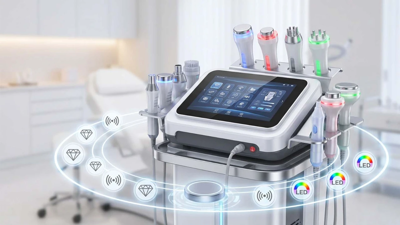 15-in-1 professional hydrofacial machine for Aesthetics