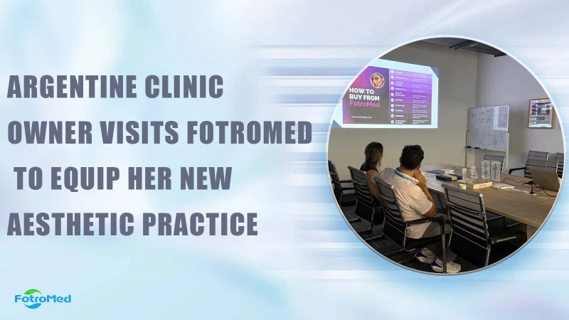Argentine Clinic Owner Visits Fotromed to Equip Her New Aesthetic Practice