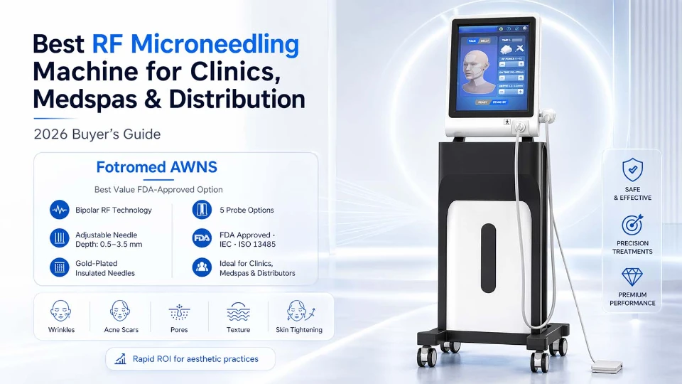 Best RF Microneedling Machine for Clinics, Medsaps & 分布