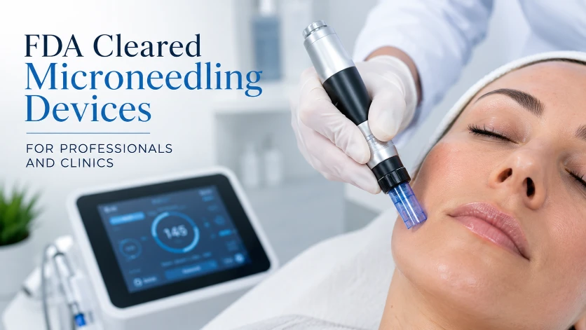 FDA Cleared Microneedling Devices for Professionals and Clinics