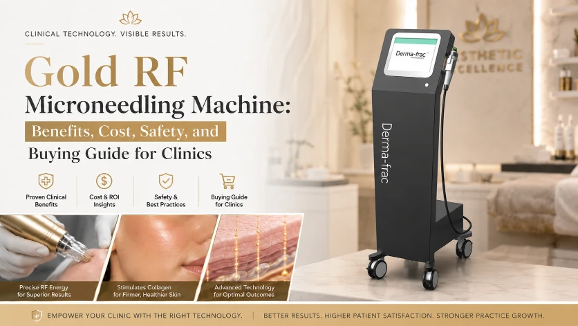 Gold RF Microneedling Machine Benefits, Cost, Safety, and Buying Guide for Clinics