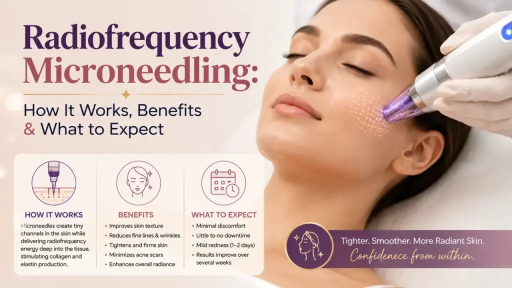 Radiofrequency Microneedling How It Works, Benefits & What to Expect