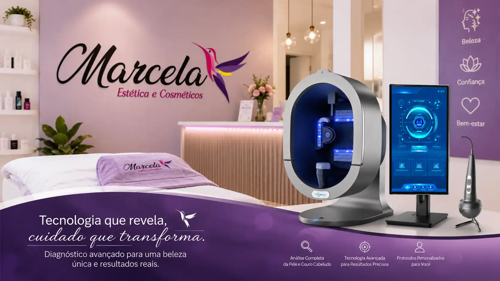 Marcela Estética e Cosméticos が Dermavision Master を使用して顧客により良いサービスを提供する方法