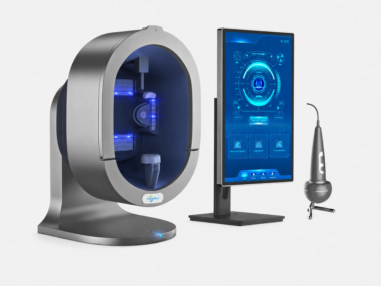 Fotromed X5 Pro DermaMaster skin analysis machine