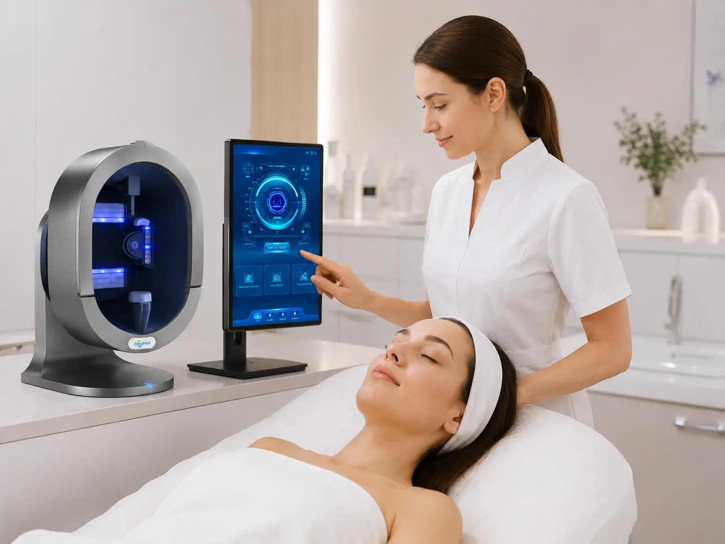 Машины для анализа кожи Med Spas