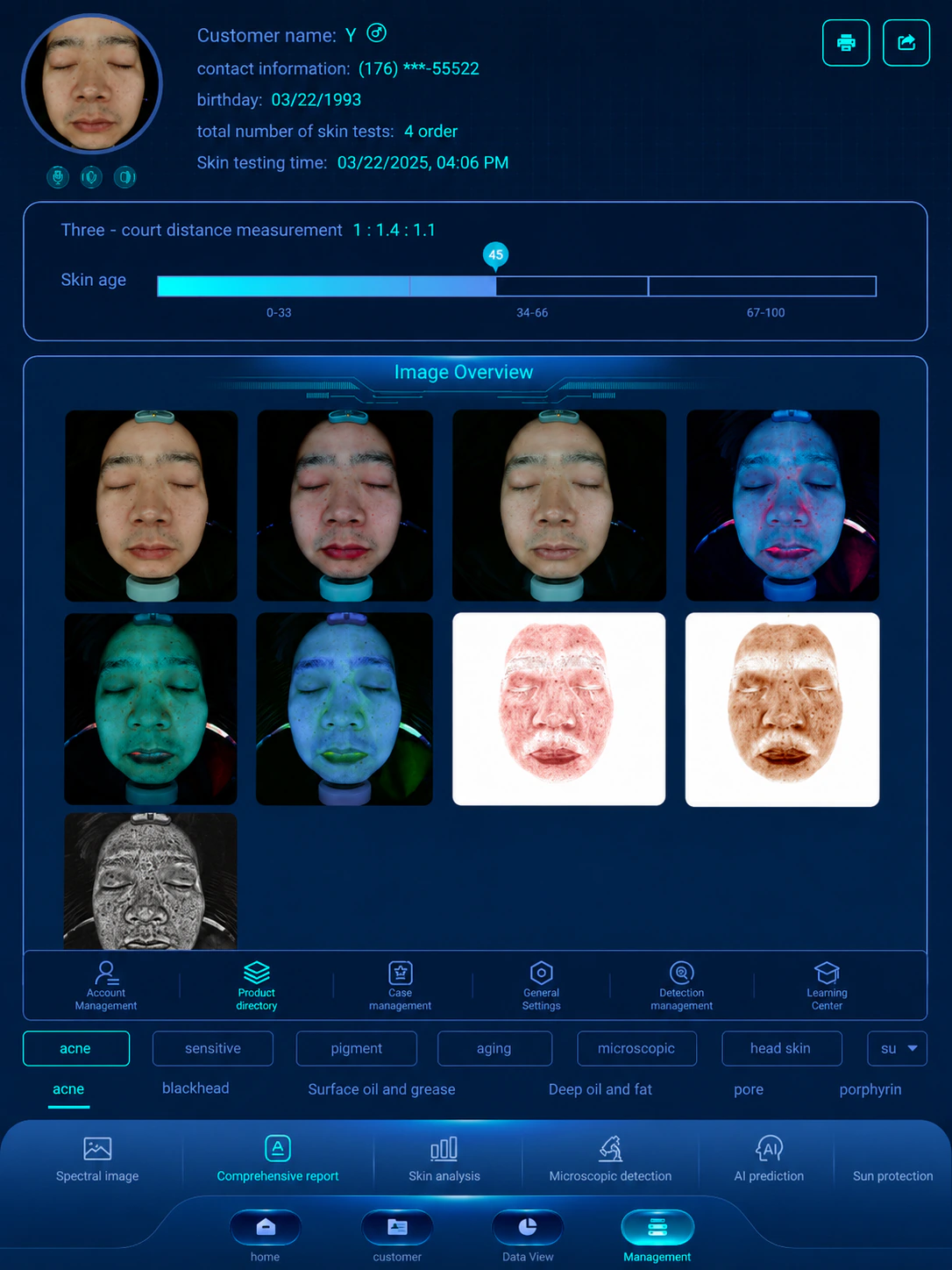 Report image overview gallery screenshot
