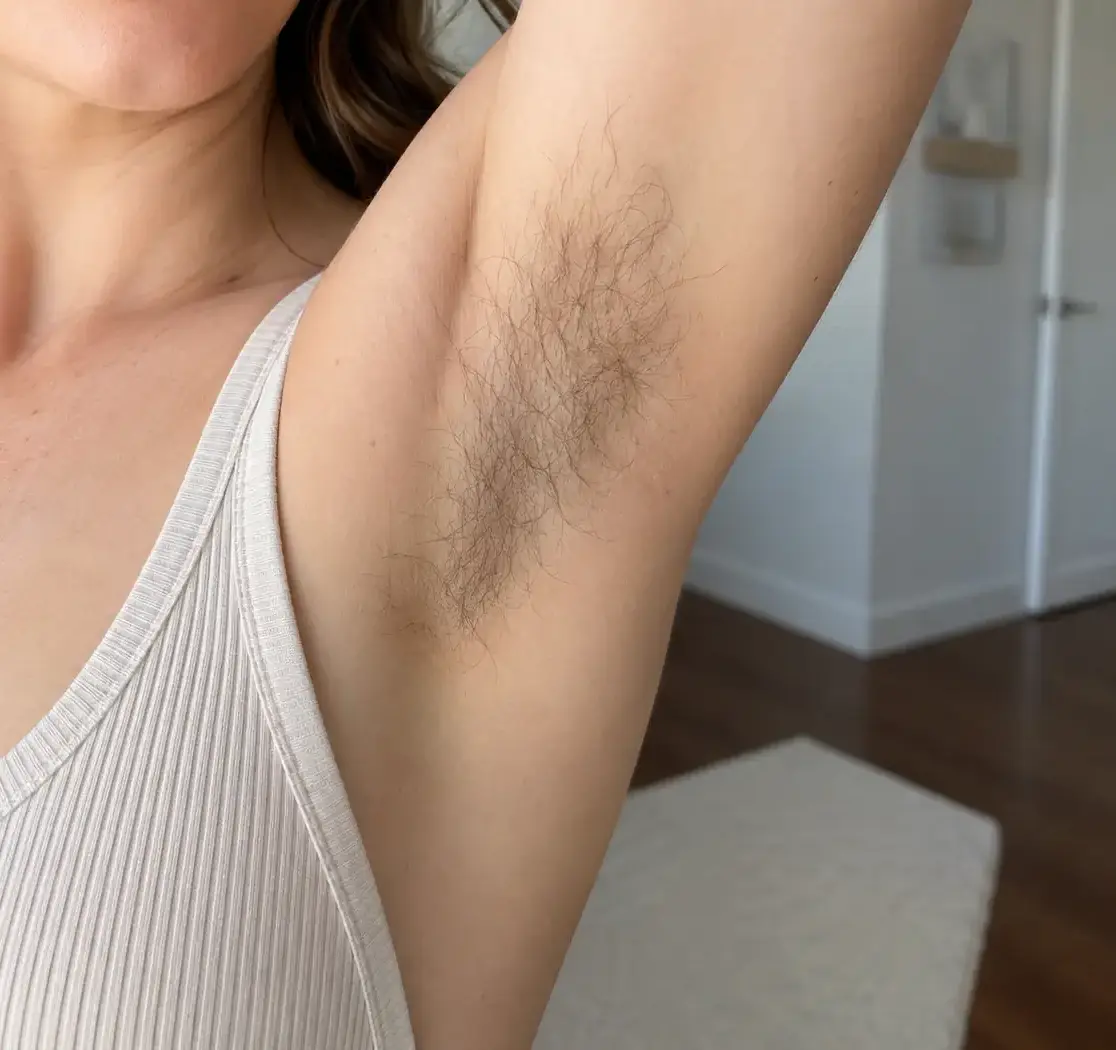 underarm-hair-before-laser-hair-removal-white-top
