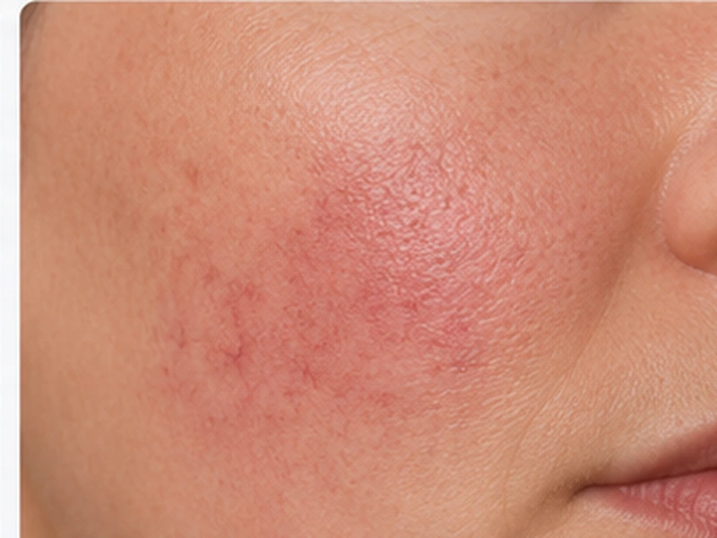 RF microneedling treatment on neck and jawline area for skin firming protocol