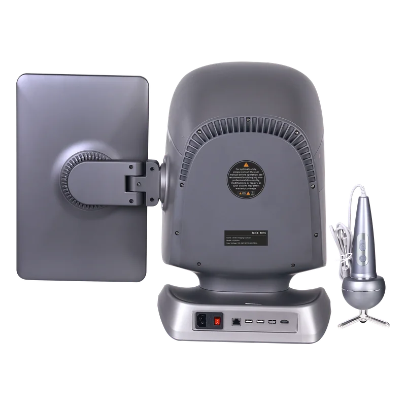 derma-vision-ai-skin-analysis-machine-rear-view-with-tablet-probe