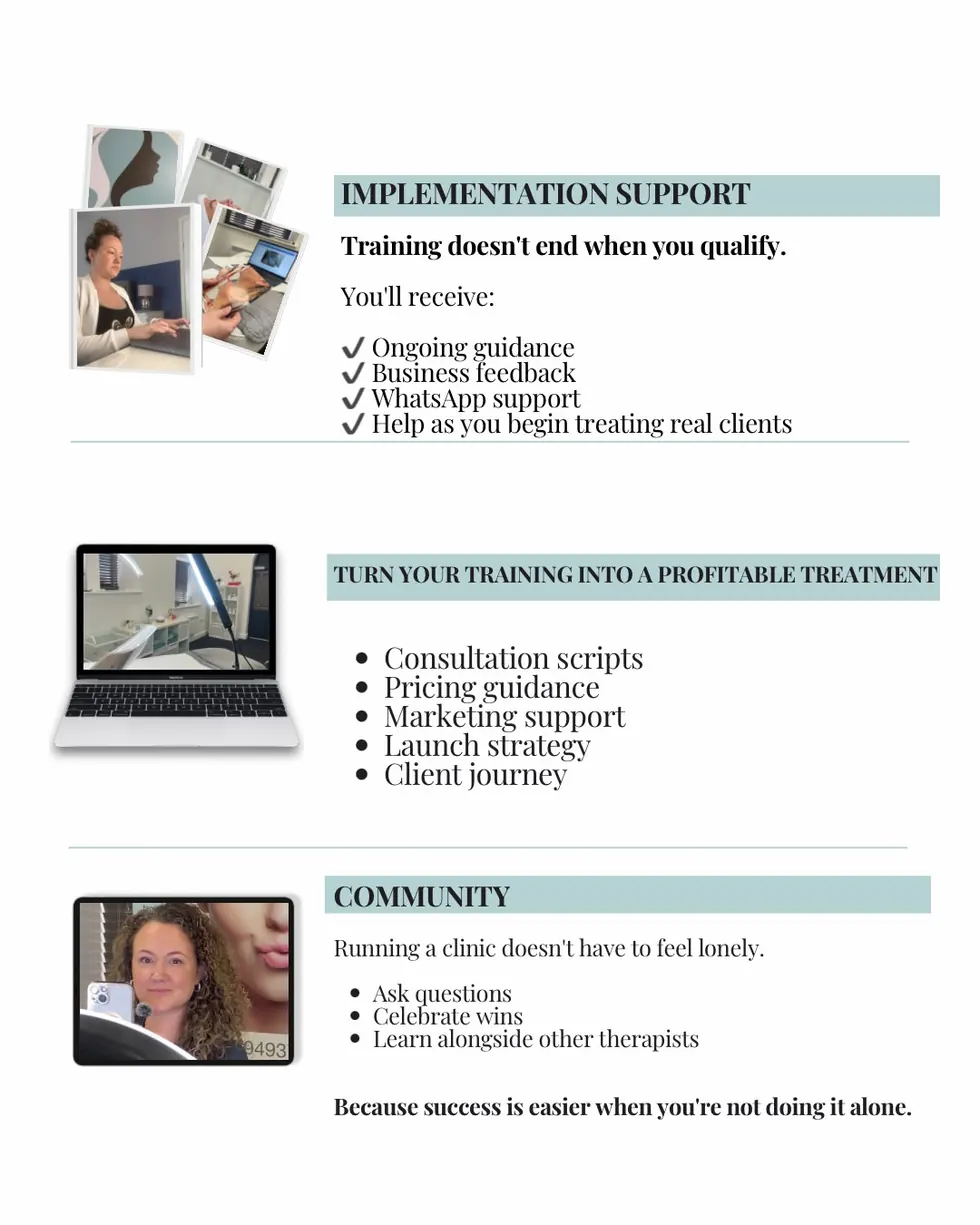 Ongoing HIFU implementation and business support