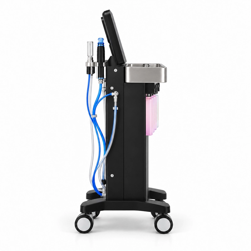 Fotromed Hydra-200 hydro facial machine side view